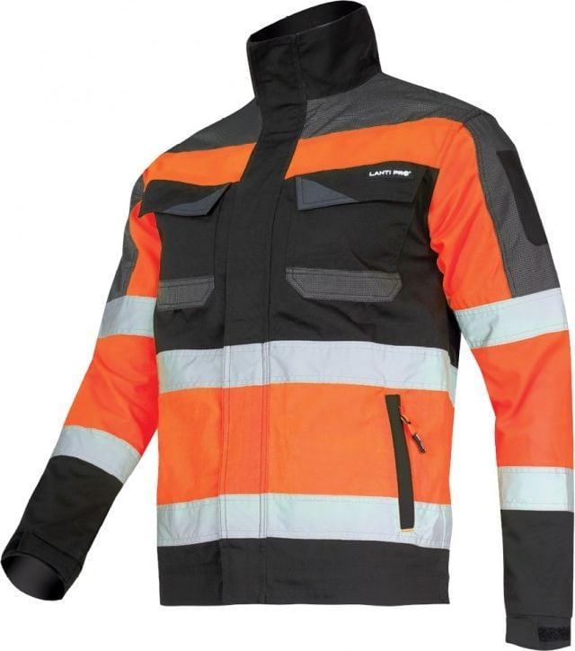 Lahti Pro Warnweste Schwarz Und Orange Slim Fit