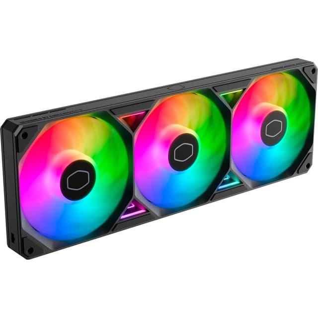 Cooler Master SickleFlow Edge 360 ARGB Fan - Black - 120mm - Schwarz mit RGB LED