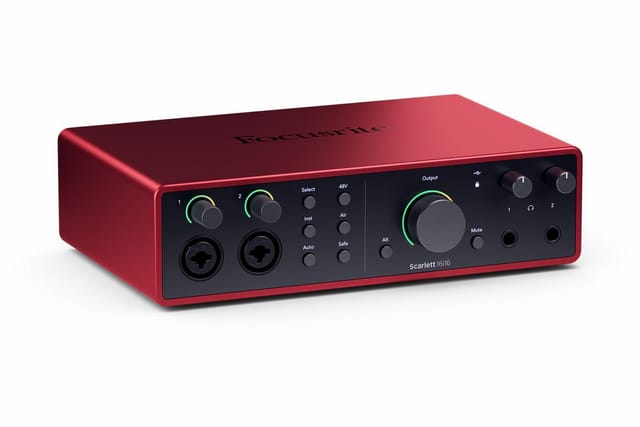 Focusrite Scarlett 16i16 4th Gen - 16-in/16-out audio interface