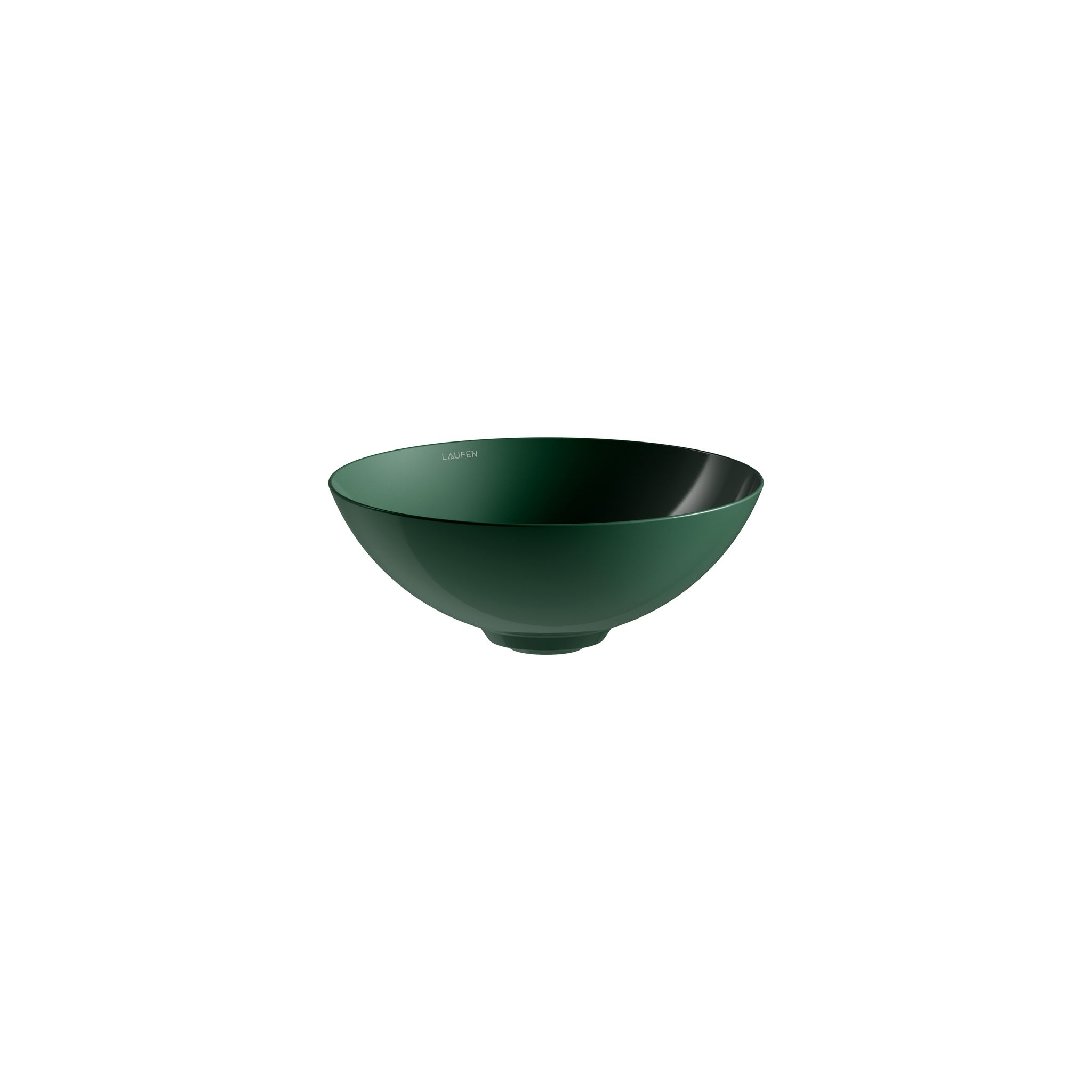 Laufen Waschtisch-schale Characters 300x300x118mm, Rund, Ohne Hahnloch Und Überlauf, Deep Green