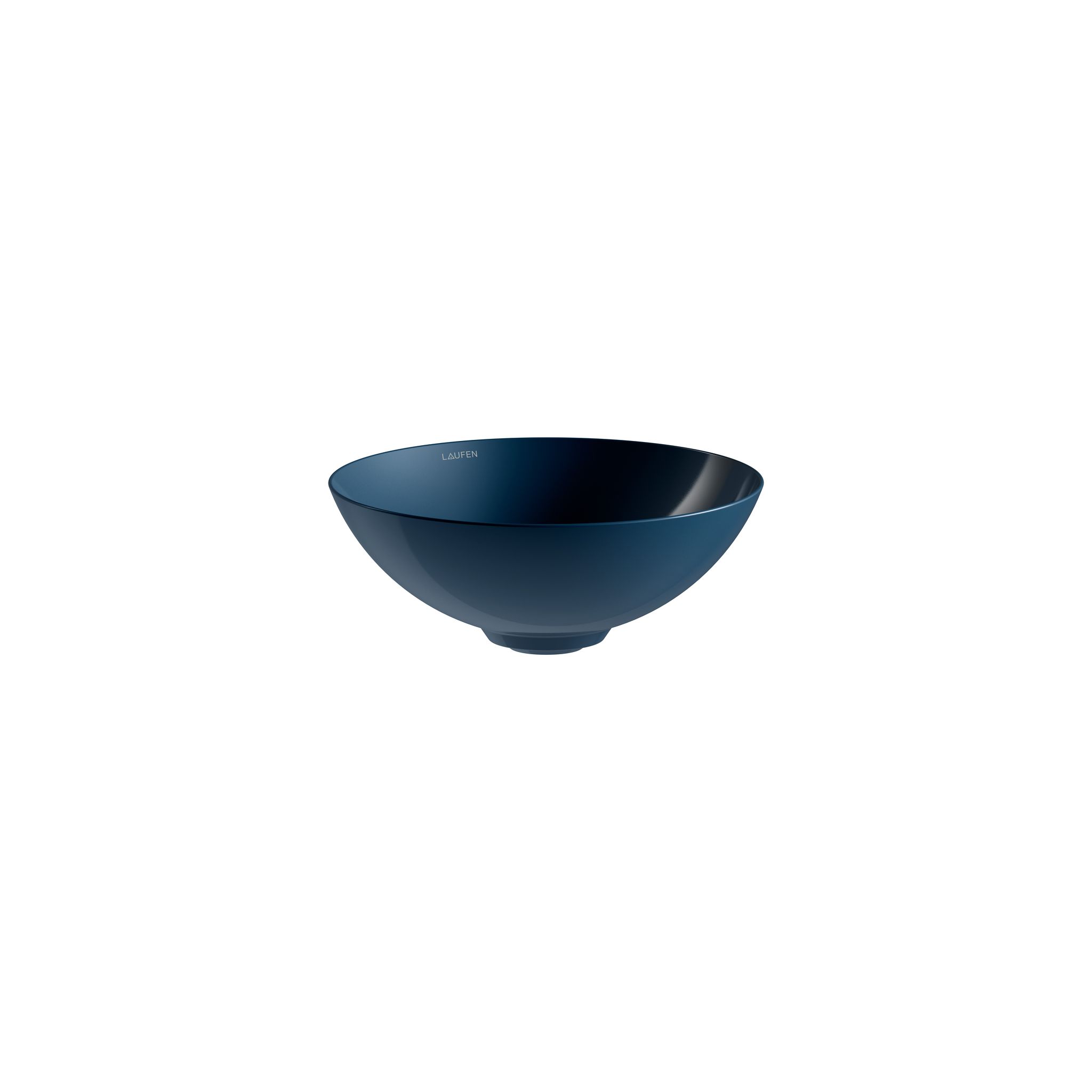 Laufen Waschtisch-schale Characters 300x300x118mm, Rund, Ohne Hahnloch Und Überlauf, Deep Blue