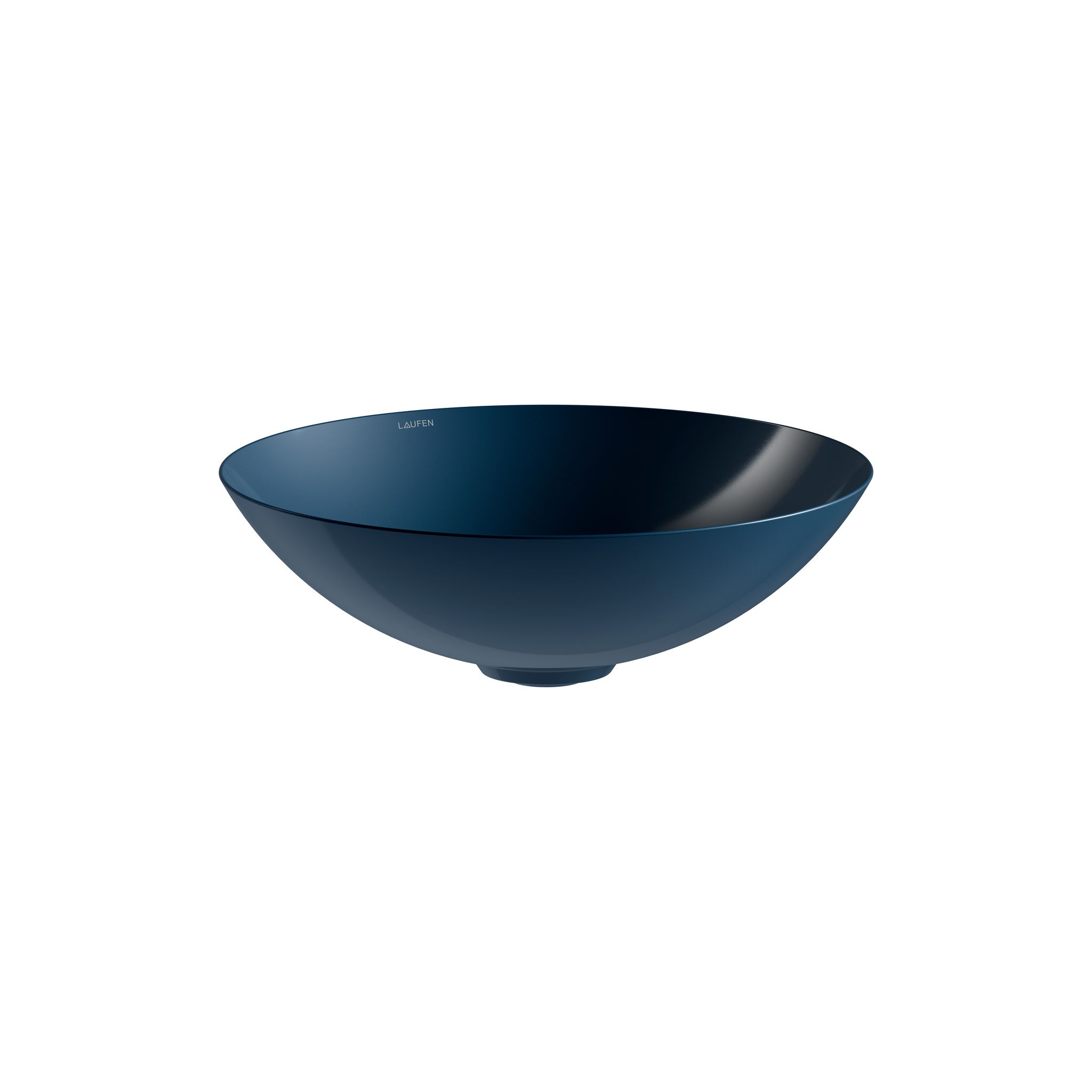 Laufen Waschtisch-schale Characters 450x450x149mm, Rund, Ohne Hahnloch Und Überlauf, Deep Blue