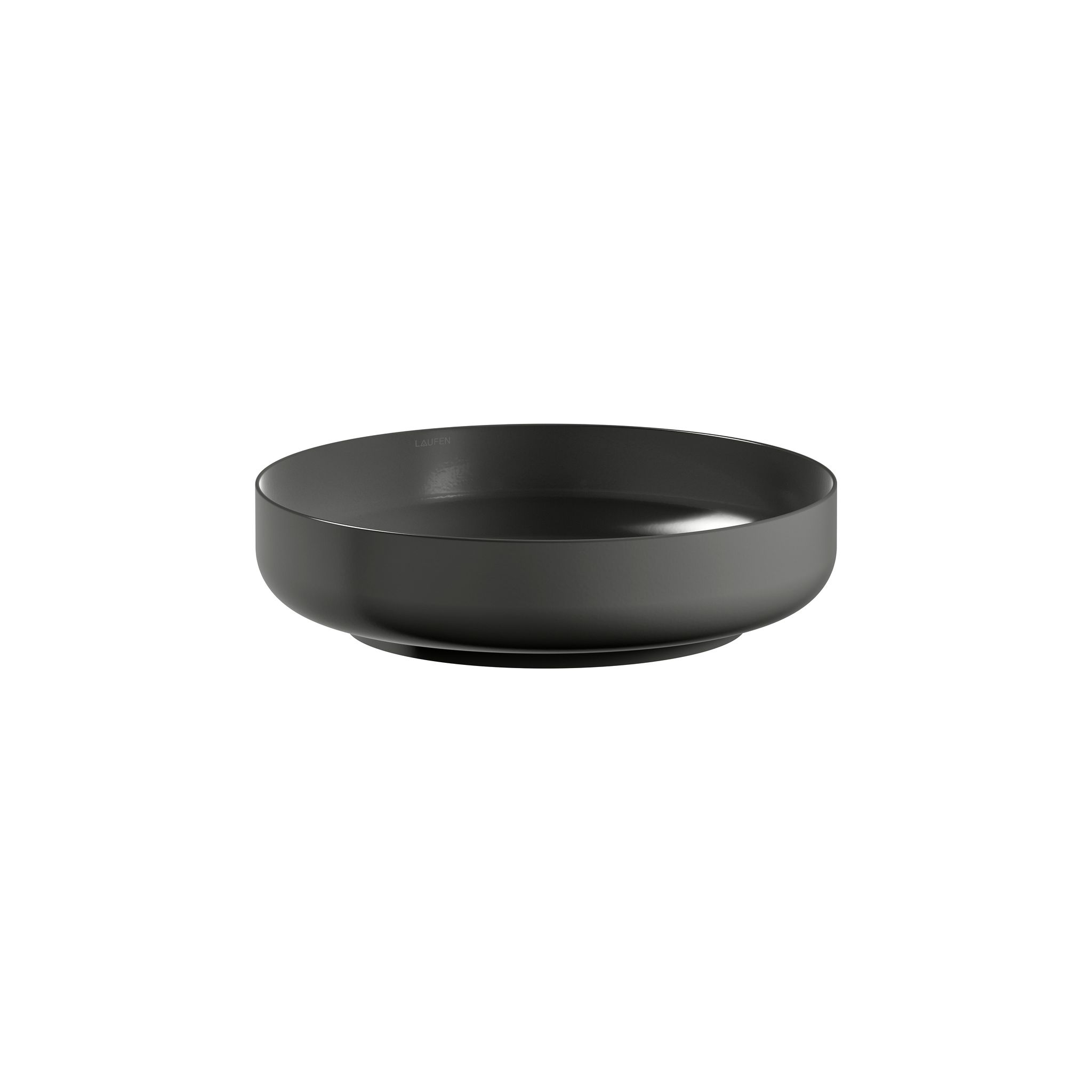 Laufen Waschtisch-schale Sondo 400x400x102mm, Rund, Ohne Hahnloch Und Überlauf, Dark Iron