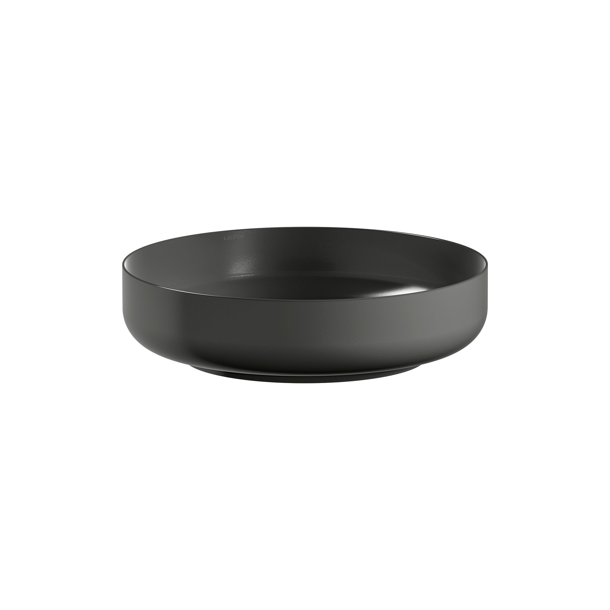 Laufen Waschtisch-schale Sondo 450x450x119mm, Rund, Ohne Hahnloch Und Überlauf, Dark Iron