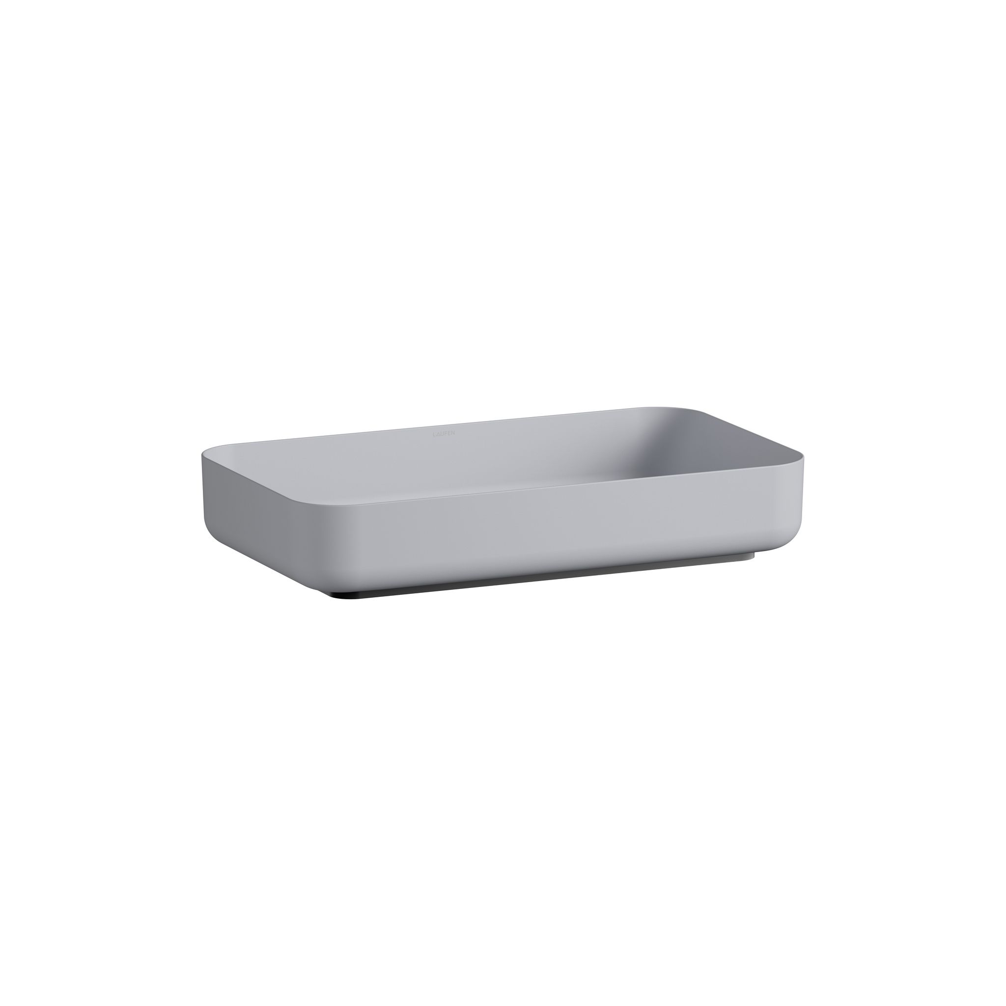 Laufen Waschtisch-schale Stream 599x349x118mm, Rechteckig, Ohne Hahnloch Und Überlauf, Nordic Matt