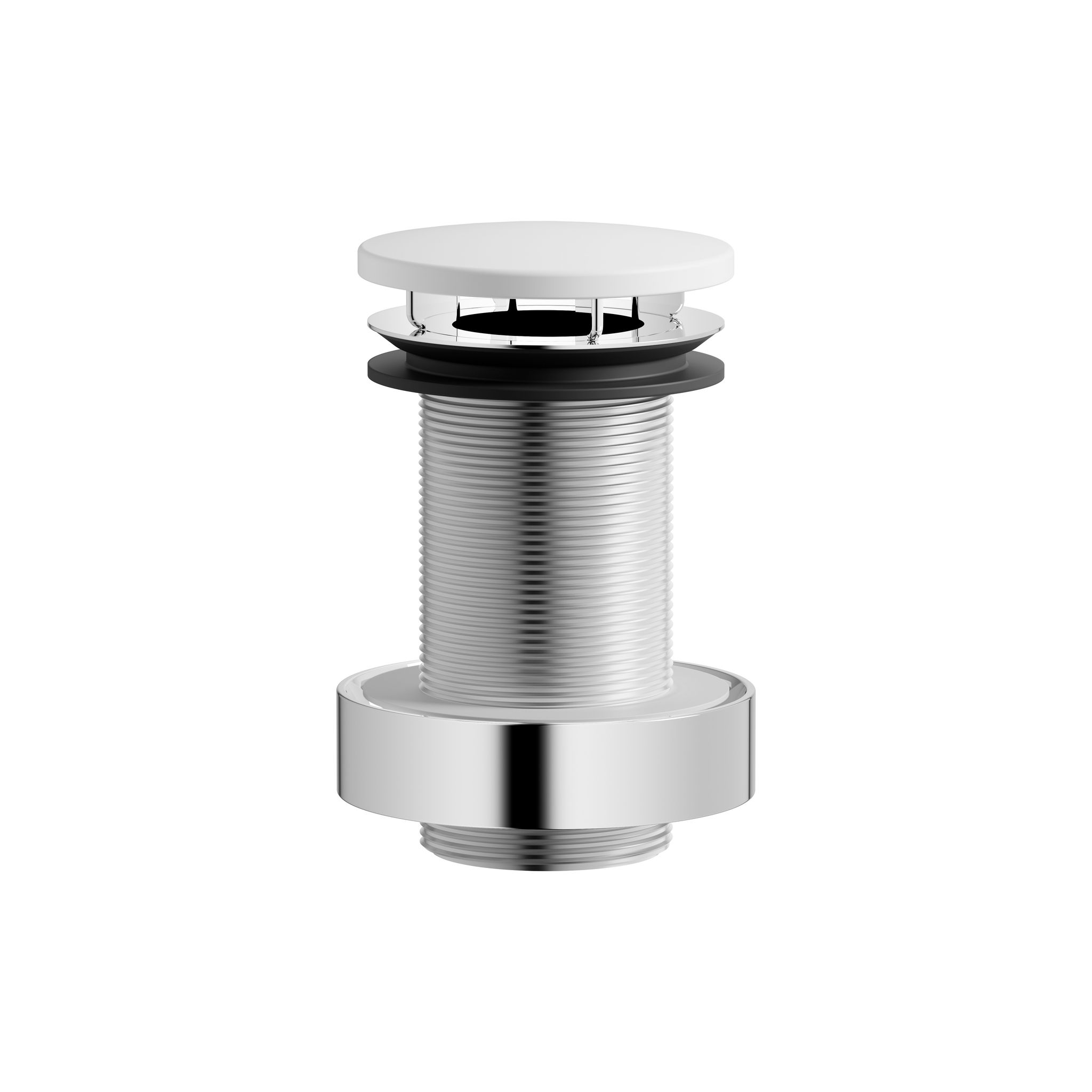 Laufen Ablaufventil 63x63mm Nicht Verschliessbar, Weiß Matt