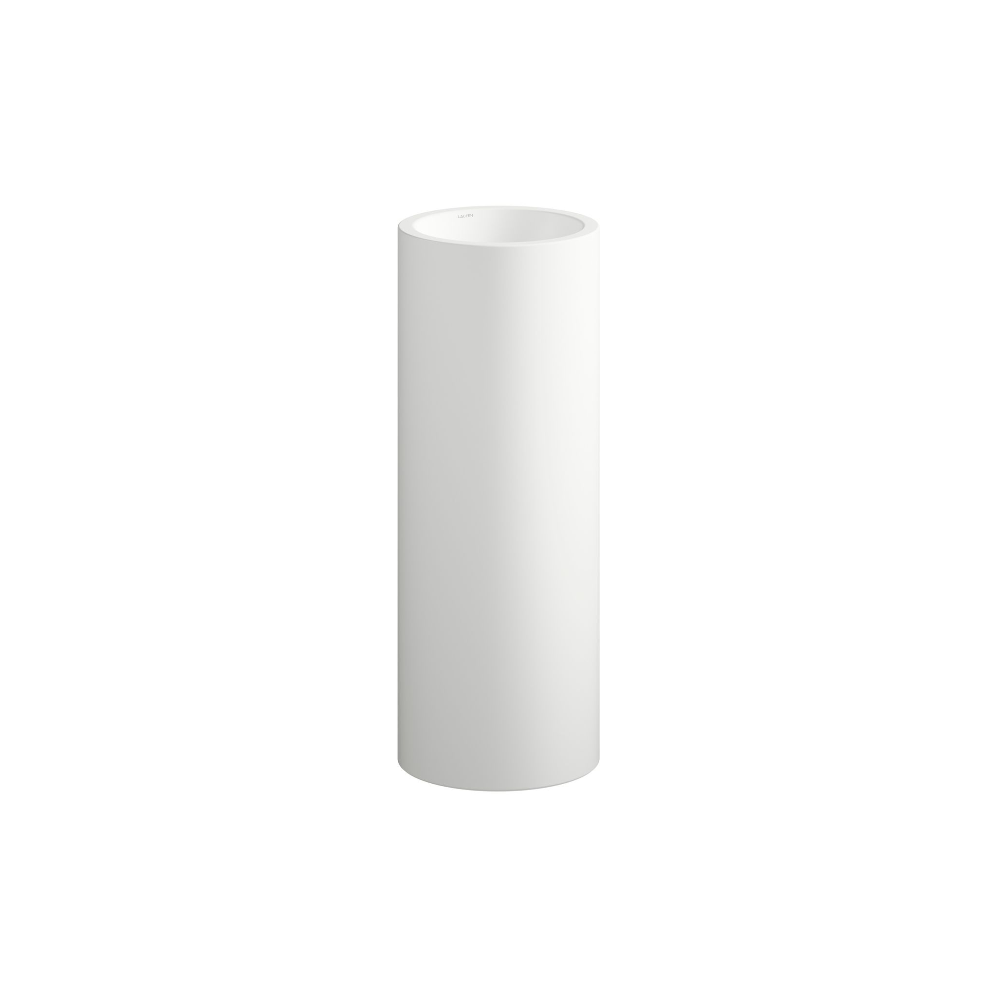 Laufen Waschtisch Bodenstehend Form 329x367x900mm, Mit Wandanbindung, Ohne Hahnloch Und Überlauf, Weiß Matt