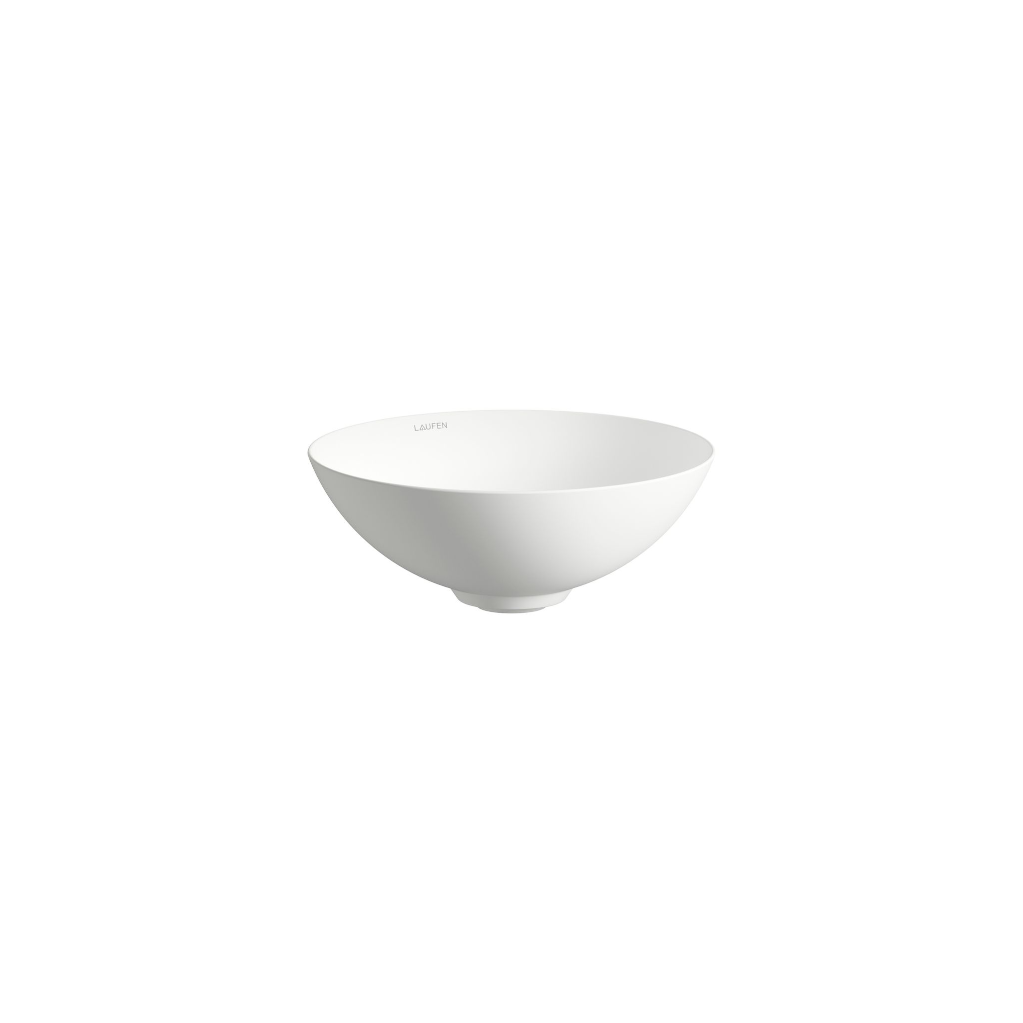 Laufen Waschtisch-schale Characters 300x300x118mm, Rund, Ohne Hahnloch Und Überlauf, Weiß Matt