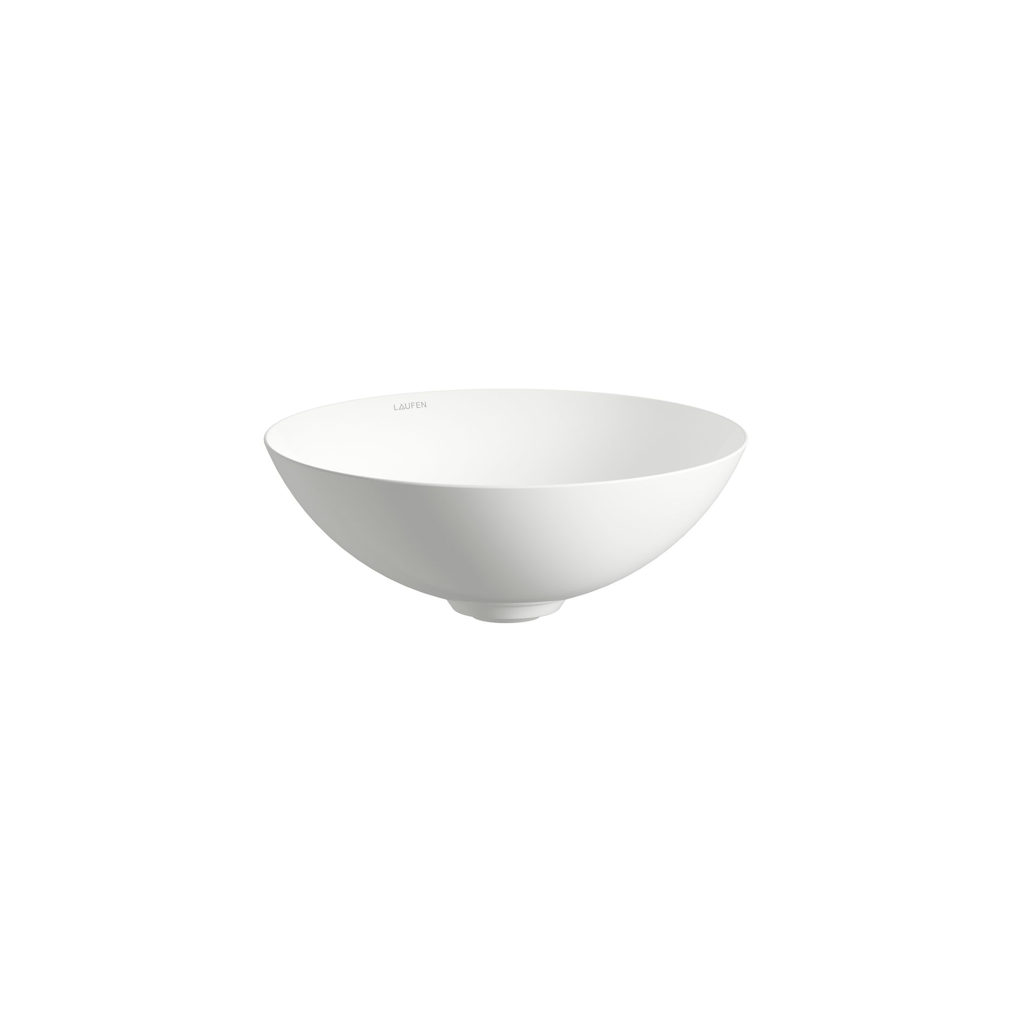 Laufen Waschtisch-schale Characters 360x360x137mm, Rund, Ohne Hahnloch Und Überlauf, Weiß