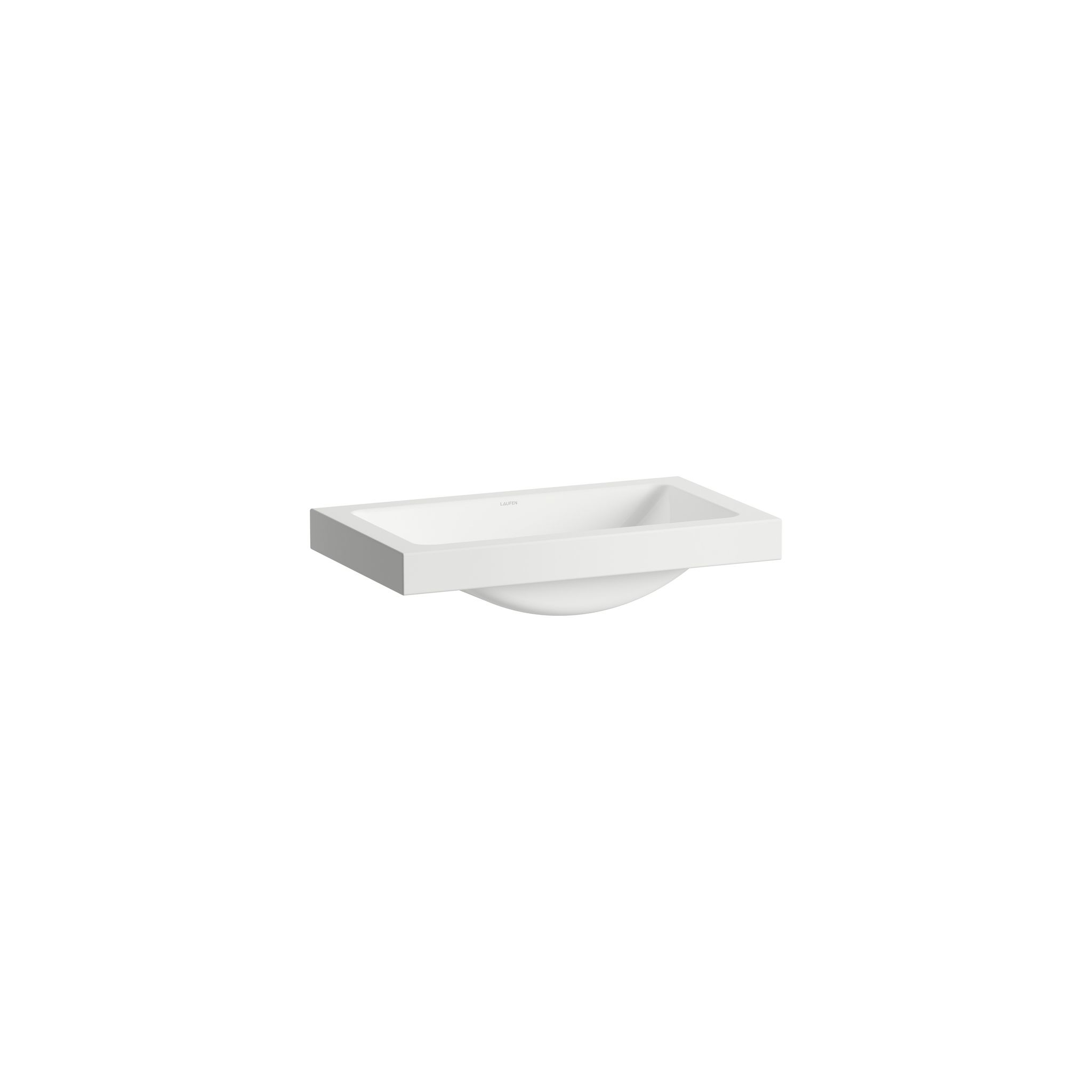 Laufen Waschtisch-schale Classics 585x347x135mm, Rechteckig, Ohne Armaturenbank, Hahnloch Und Überlauf, Weiß