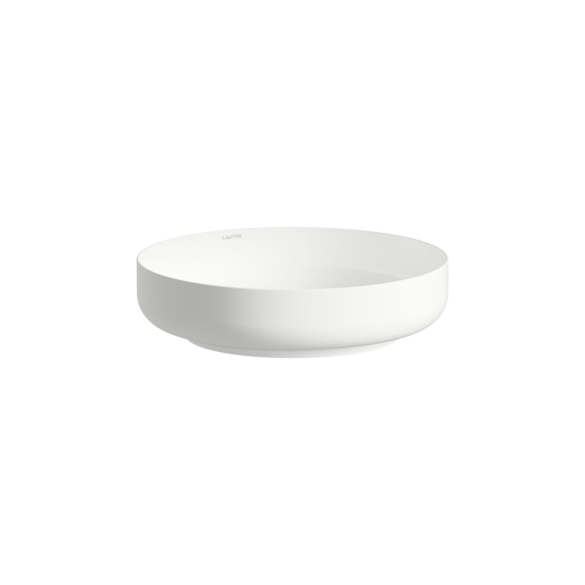 Laufen Waschtisch-schale Sondo 400x400x102mm, Rund, Ohne Hahnloch Und Überlauf, Weiß