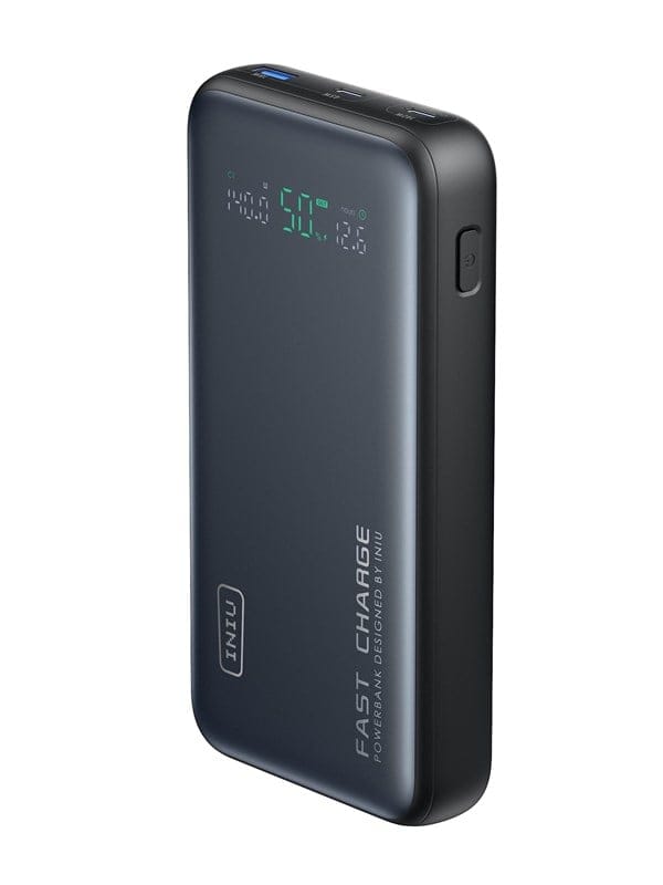 INIU Leopard Power 140W Powerbank (Akku) - Grau - 25000 mAh