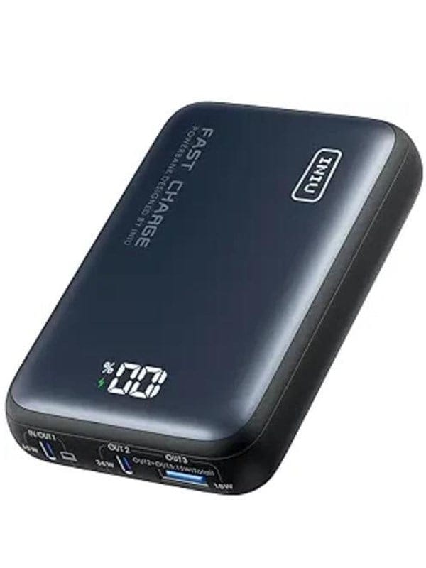 INIU Leopard Power 65W Powerbank (Akku) - Grau - 20000 mAh