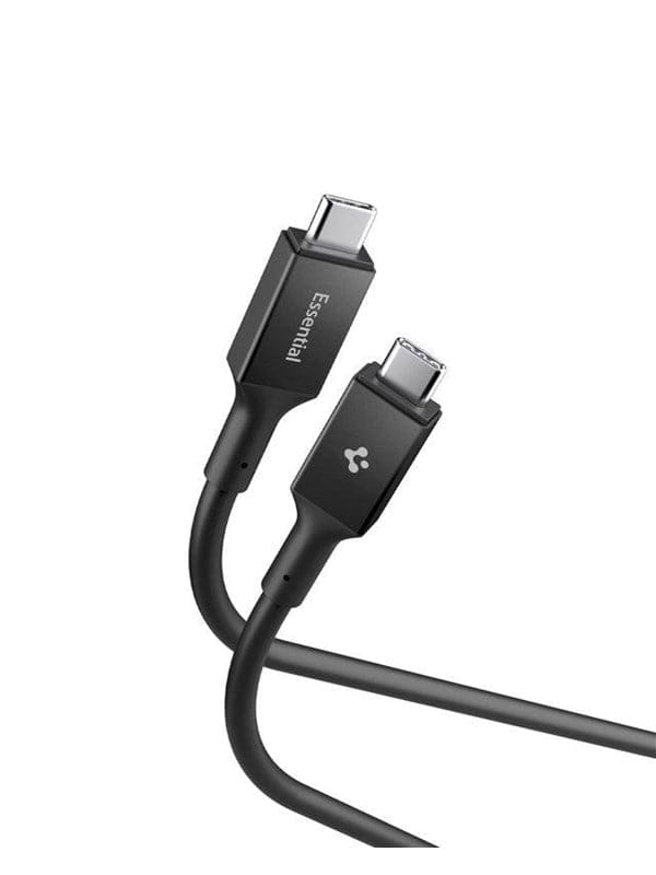 Spigen Essential 100W - USB-C USB-C - 1m - Schwarz