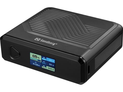 Sandberg Travel Powerbank 20000 PD100W Powerbank (Akku) - schwarz - 20000 mAh