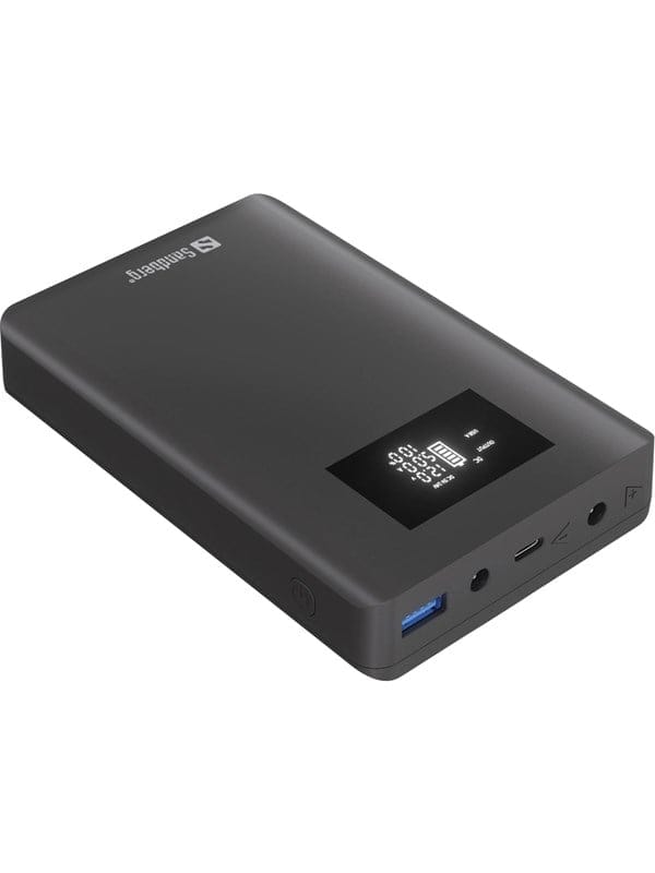 Sandberg Laptop Powerbank 20000 PD100W Powerbank (Akku) - schwarz - 20000 mAh