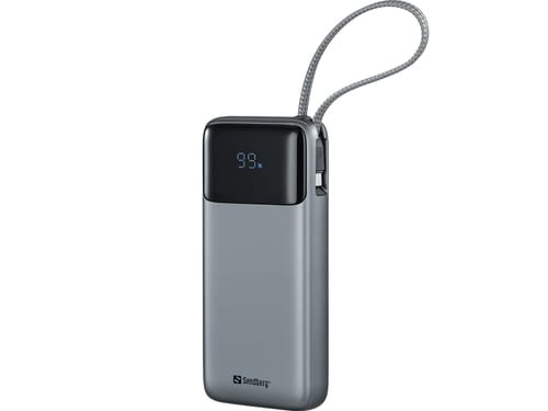 Sandberg All-in1 Powerbank 20000 PD67W Powerbank (Akku) - schwarz - 20000 mAh