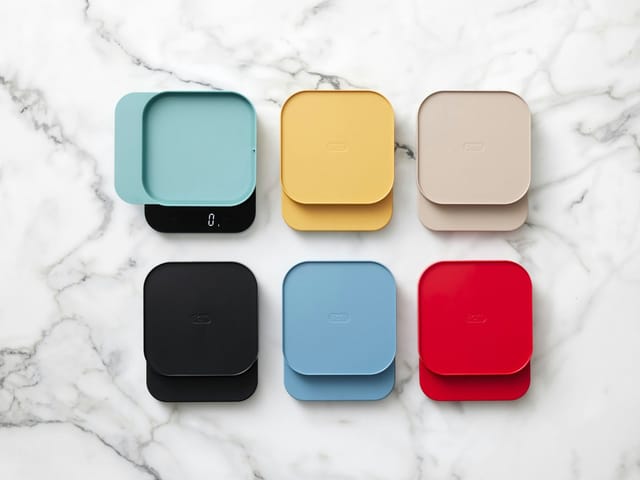 Rosti Mepal Küchenwaagen - Mensura Kitchen Scale (Dusty Blue)
