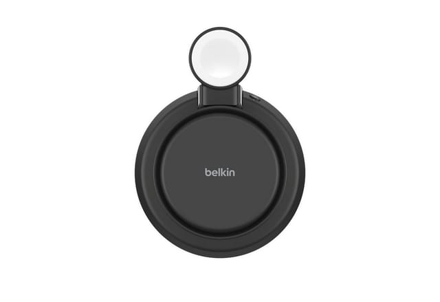 Belkin UltraCharge Pro wireless charging stand - 3-in-1 Qi2 - + AC power adapter - 25 Watt