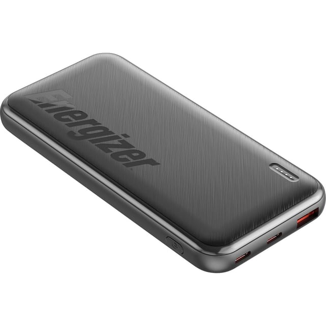 Energizer 10K Powerbank - 22.5W - (2x USB-C PD + USB-A) Powerbank (Akku) - schwarz - 10000 mAh