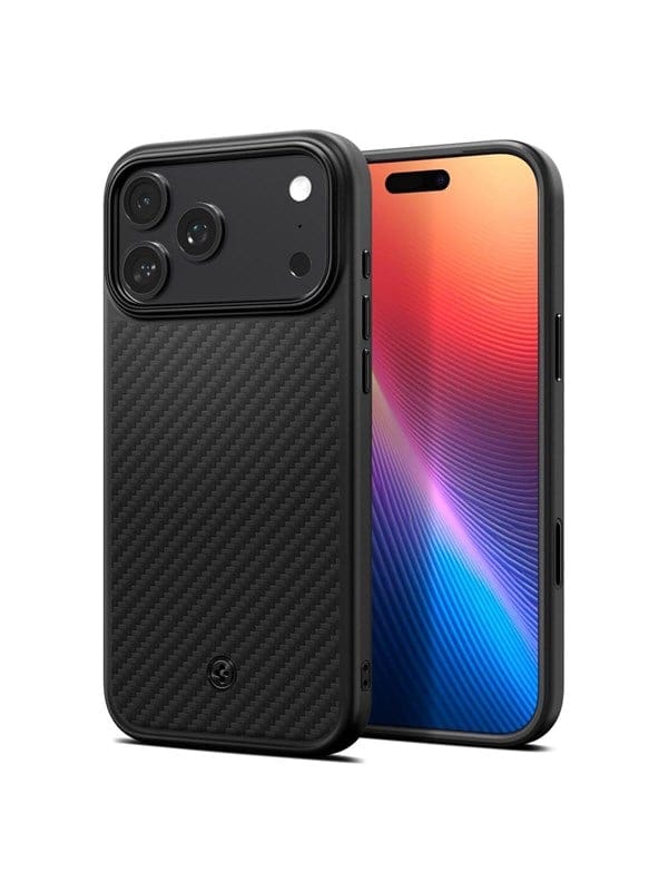 Spigen Enzo Aramid T - black - iPhone 17 Pro Max