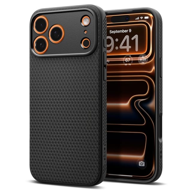 Spigen Liquid Air - matte black - iPhone 17 Pro Max