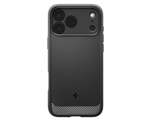 Spigen Rugged Armor MagSafe - matte black - iPhone 17 Pro
