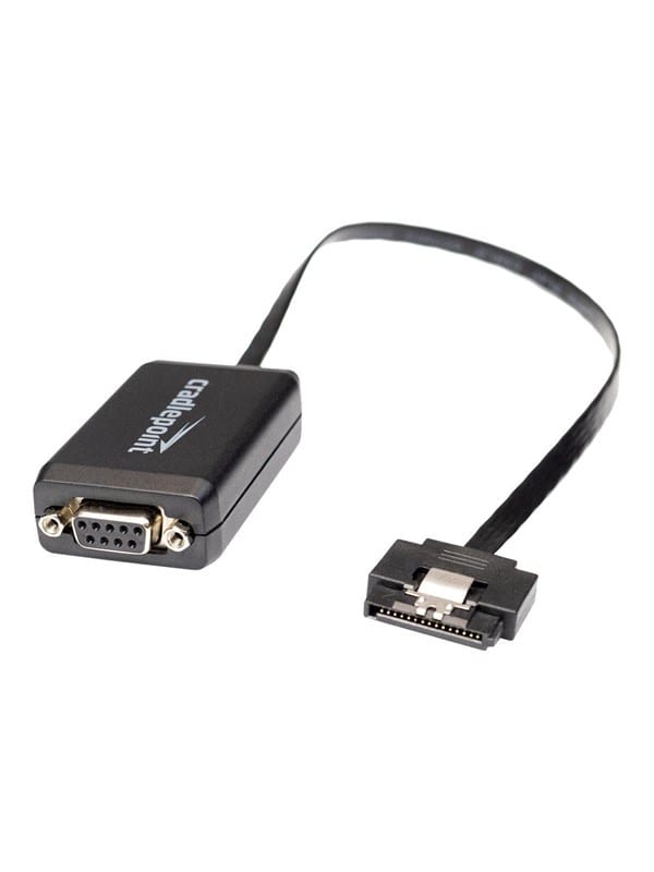 CradlePoint serial RS-232 adapter - Schwarz