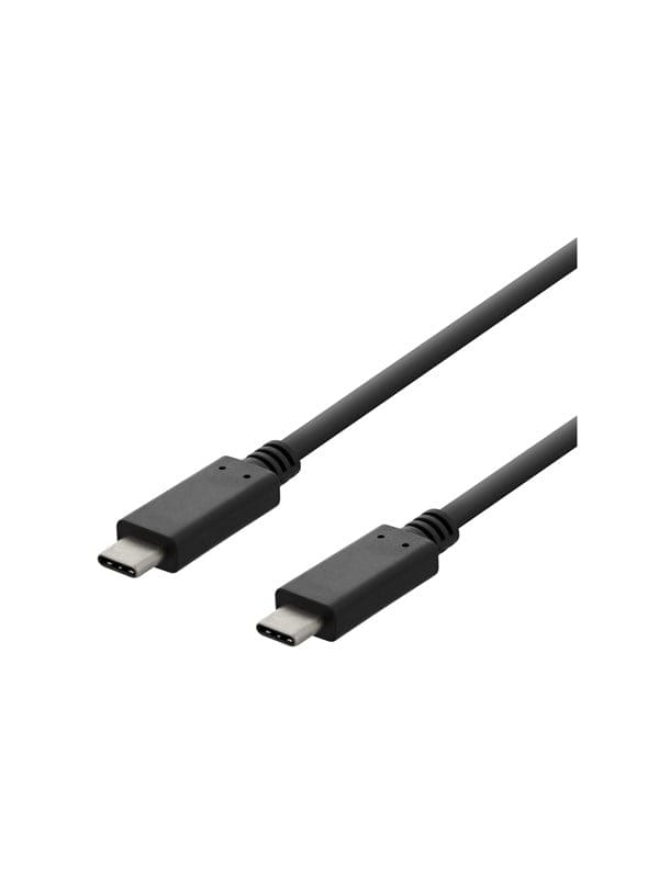 Deltaco USBC-2003 - USB-C cable - 24 pin USB-C to 24 pin USB-C - 3 m