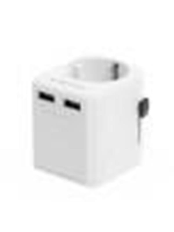 Gembird EU to Universal travel power adapter - 12W