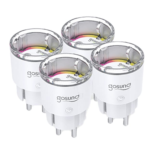 Gosund EP2-Z ZigBee Smart Socket 10A Four-Pack
