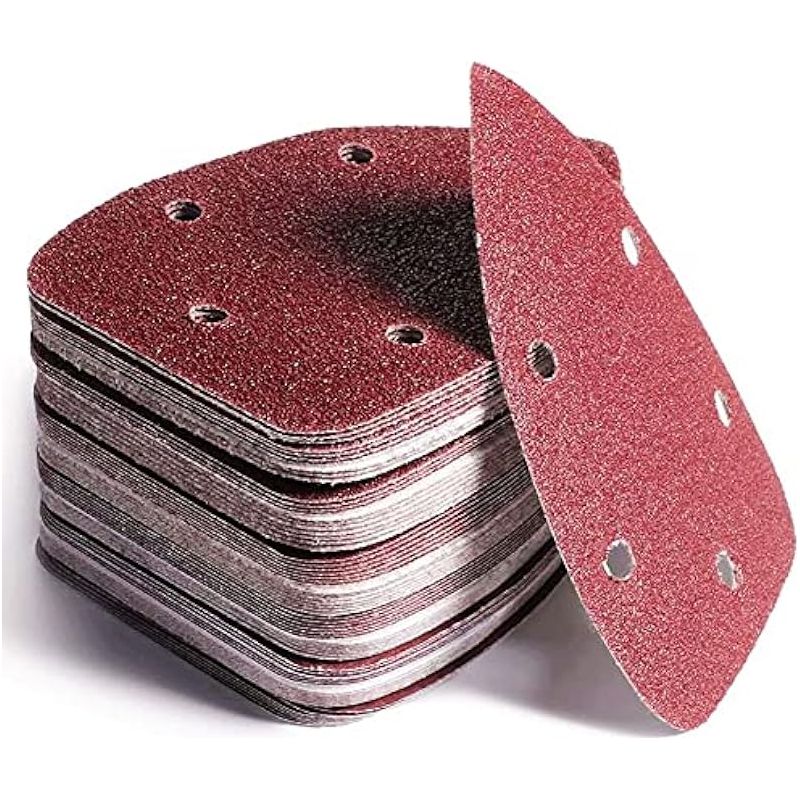 60-teiliges Schleifpapier Für Exzenterschleifer, 5 Löcher, Verschiedene Klettscheiben, Körnungen 40/60/80/120/180/240, 140 Mm Schleifpapier Für Exzenterschleifer, Exzenterschleifer (14 Cm X 9 Cm)