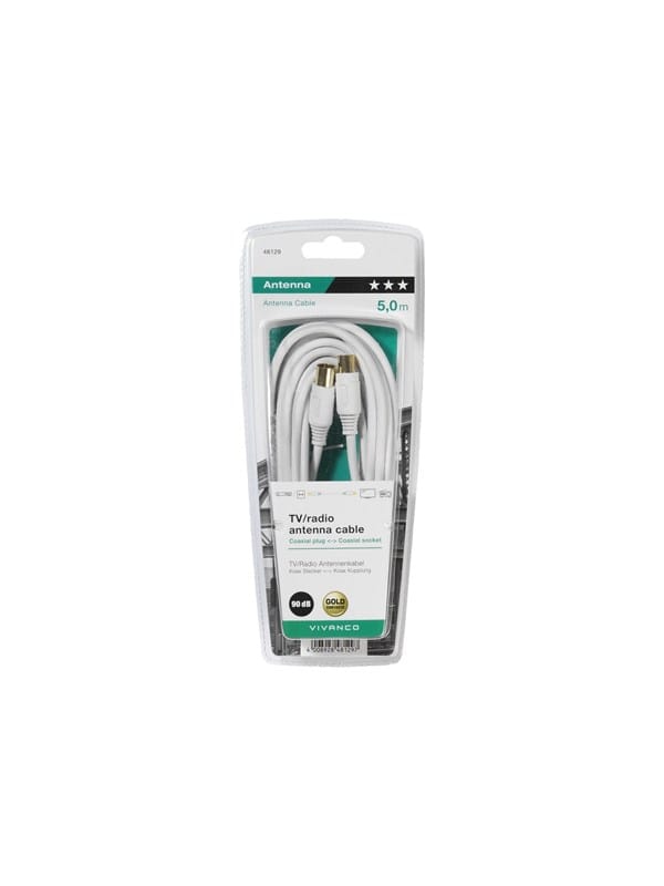 Vivanco 48/20 50GW - antenna extension cable - 5 m