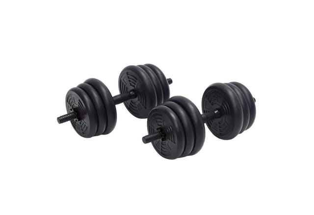 ASG Weight set 20 kg - Black/Black