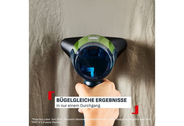 Tefal Handdampfgerät Aerosteam Garment Steamer Optiflow Black