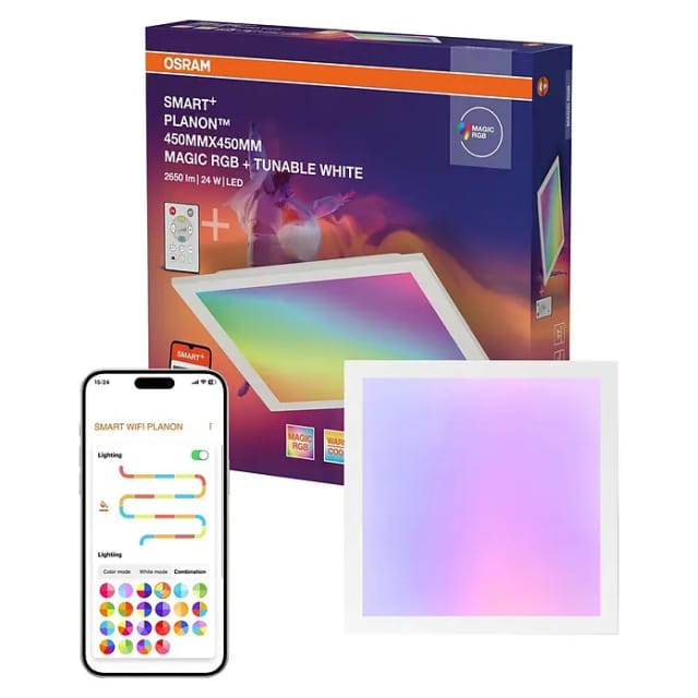 Osram SMART+ Planon Magic 2400lm 24W/RGB+827-865 450X450mm WiFi
