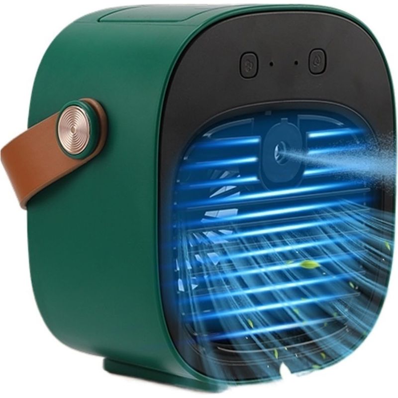 Tragbare Mini-klimaanlage, Kabellos, Per Usb Aufladbar, Tragbarer Ventilator Für Schlafzimmer, Camping, Auto, Einfach Zu Bedienen