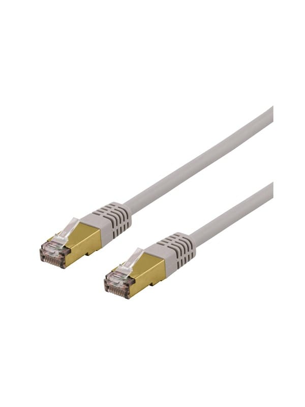 Deltaco patch cable - 7 m - grey - Grau - 7m