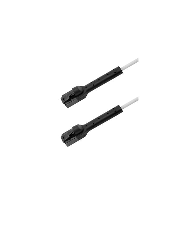 Deltaco Flex-Boot patch cable - 30 cm - white - Weiß - 0.3 meter