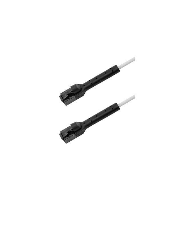 Deltaco Flex-Boot patch cable - 3 m - white - Weiß - 3m