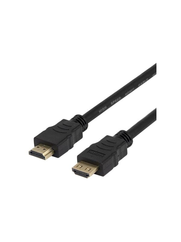 Deltaco HDMI cable with Ethernet - 5 m