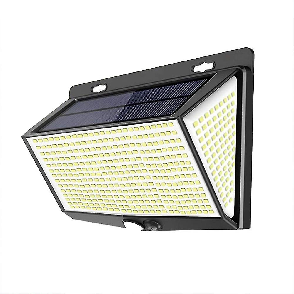 1er-pack Solarleuchte, 468 Leds, Bewegungsmelder-gartenwandleuchte Für Haustür, Garten, Garage, Terrasse