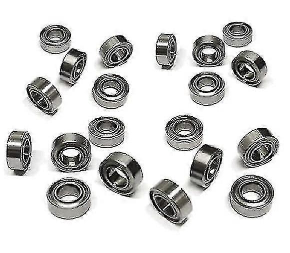 Packung Mit 20 Mr84zz Ings 4mm X 8mm Xm Stahlkugeln