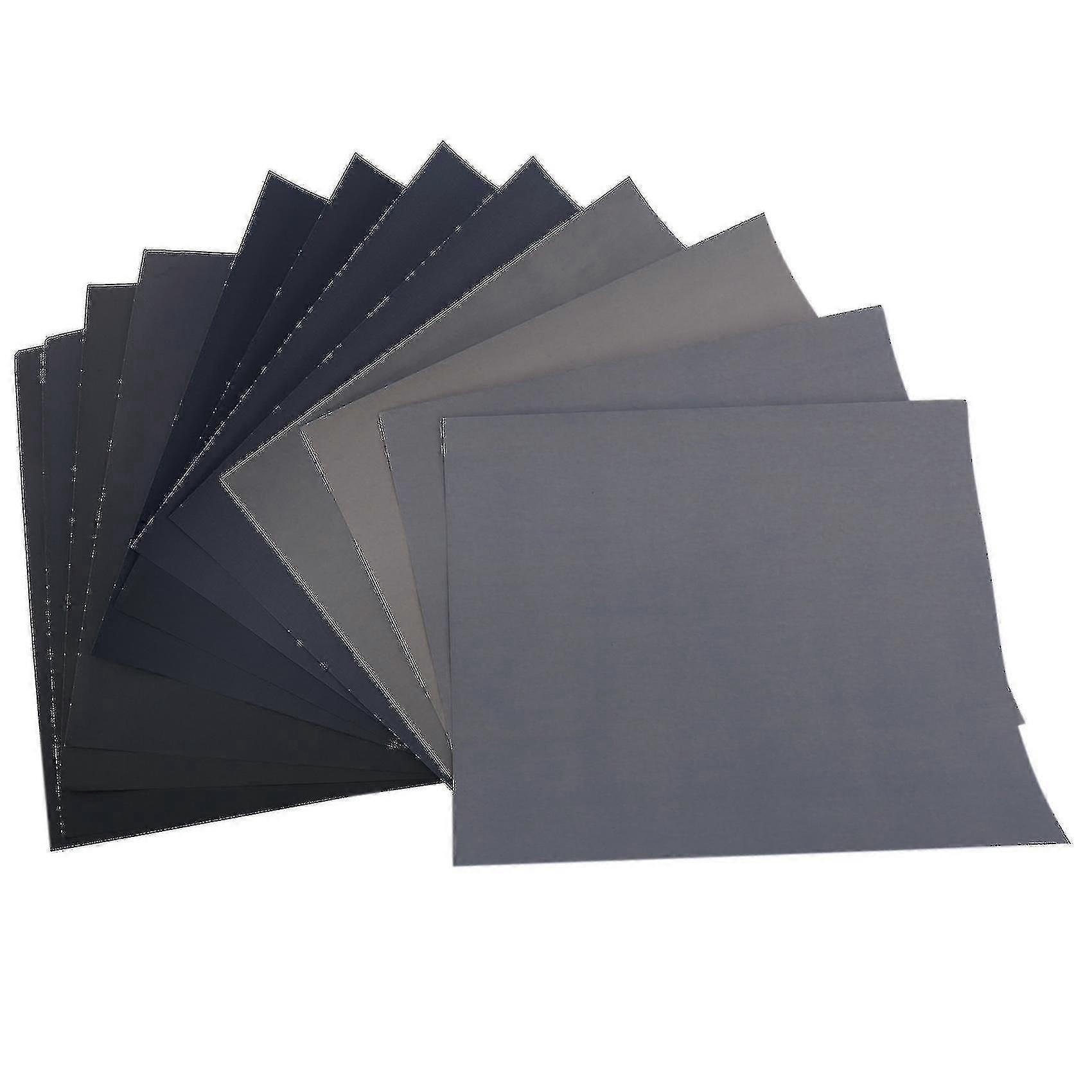 Schleifpapier Körnung 1500 2000 2500 3000 5000 7000 - 12er-packung