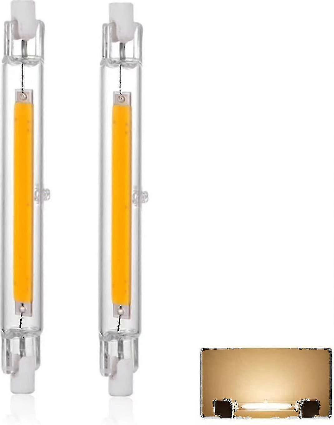 R7s Led-lampe, 118 Mm, 30 W, Dimmbar, Warmweiß (3000 K), 3000 Lm, Linear, Ersetzt J118 300-w-halogenlampe, 360, Bz-1pcs