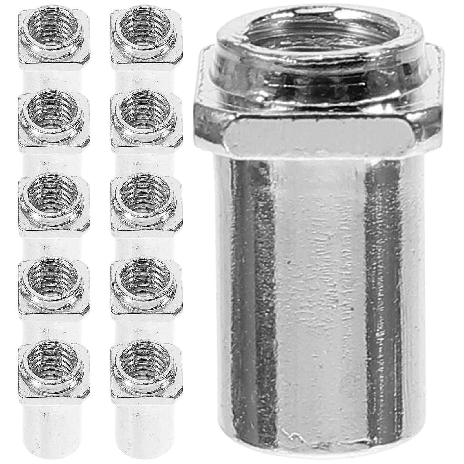 20 Stück 5-mm-drehmuttern Für Tom-tom-bodentrommeln, Ersatzteil Für Trommeln-1.5x0.9cm