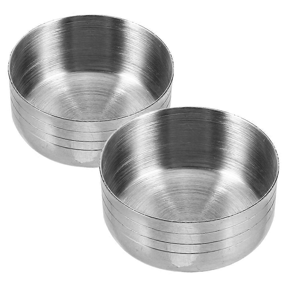 Stück Cocktailshaker-deckel, Edelstahl-shakerbecherdeckel, Shaker-tumbler-abdeckungen-3.80x3.80x2.15cm-silver