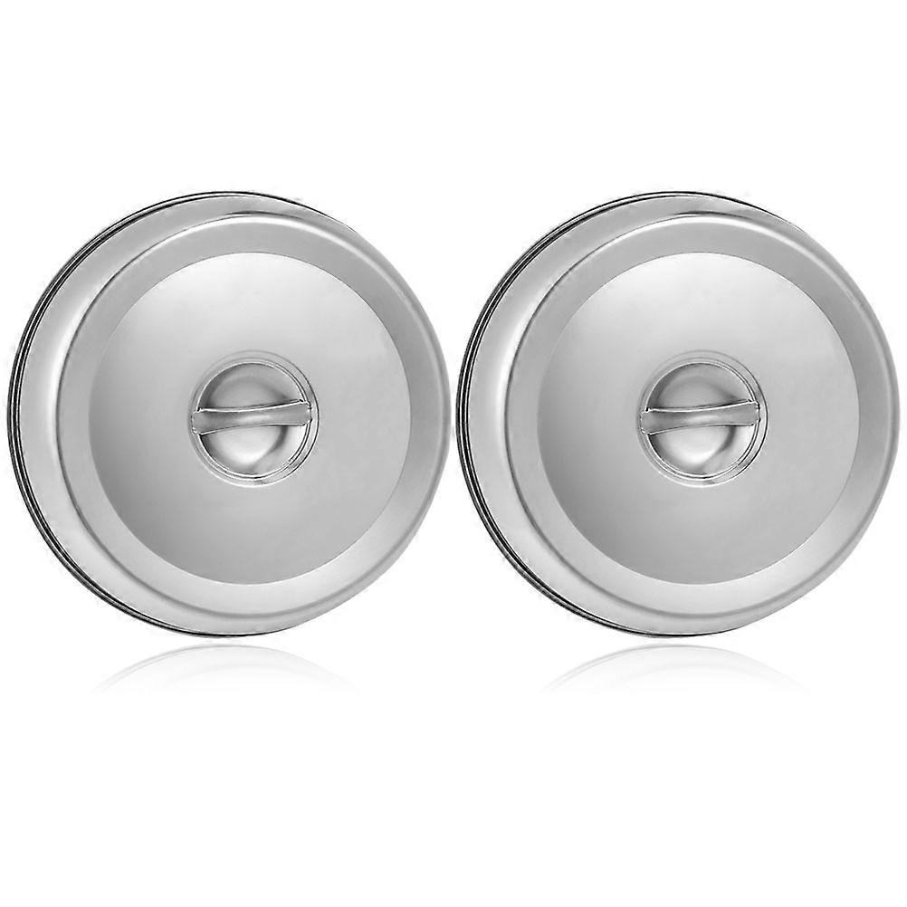 Stück Praktische Steakdeckel, Steakabdeckung, Lebensmittelschutzabdeckung, Staubdichte Lebensmittelabdeckung-24.00x24.00x4.00cm-silver