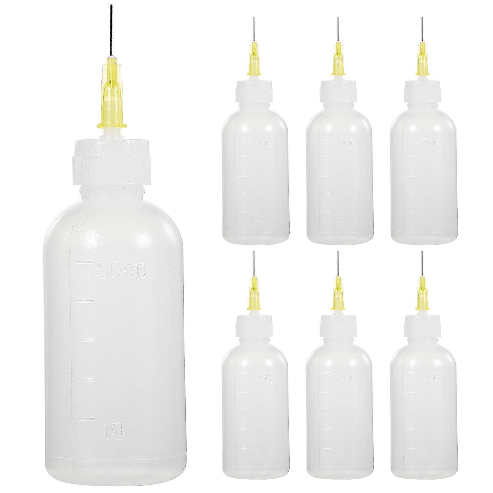 Stück Mehrzweck-präzisions-applikatorflaschen Mit Nadelspitze Für Flüssigkleber, Tropfspender-10.00x9.00x3.50cm