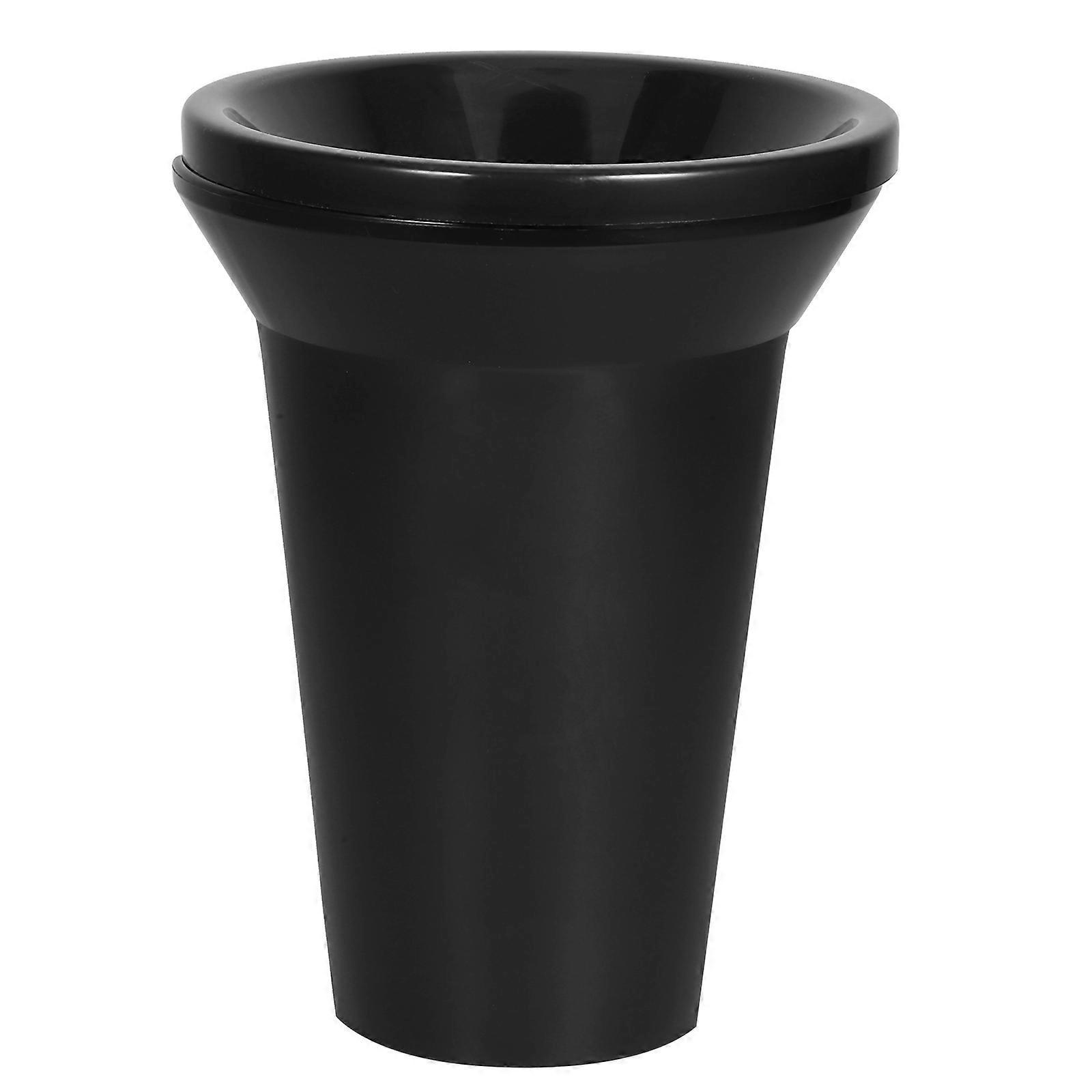 Eisbehälter, Weinproben-spucknapf, Spucknapf, Weinfass, Weinfasseimer-16.50x12.20x12.20cm-black